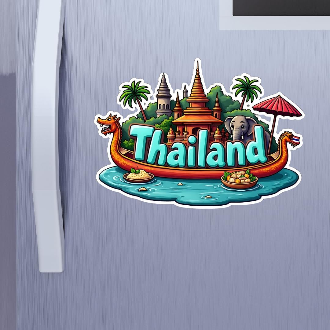 Zesta Thailand wooden fridge magnet - image 3