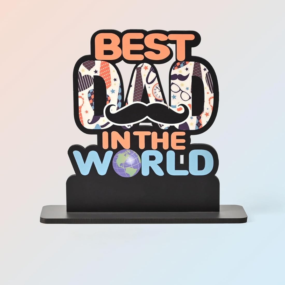 Zesta Best Dad (2) Wooden Table Top Decor – image 7