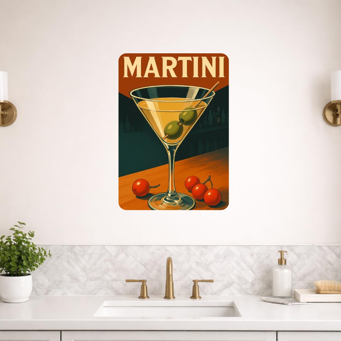 Zesta Bar – Design 3 self-adhesive MDF wooden wall hanging - image 7