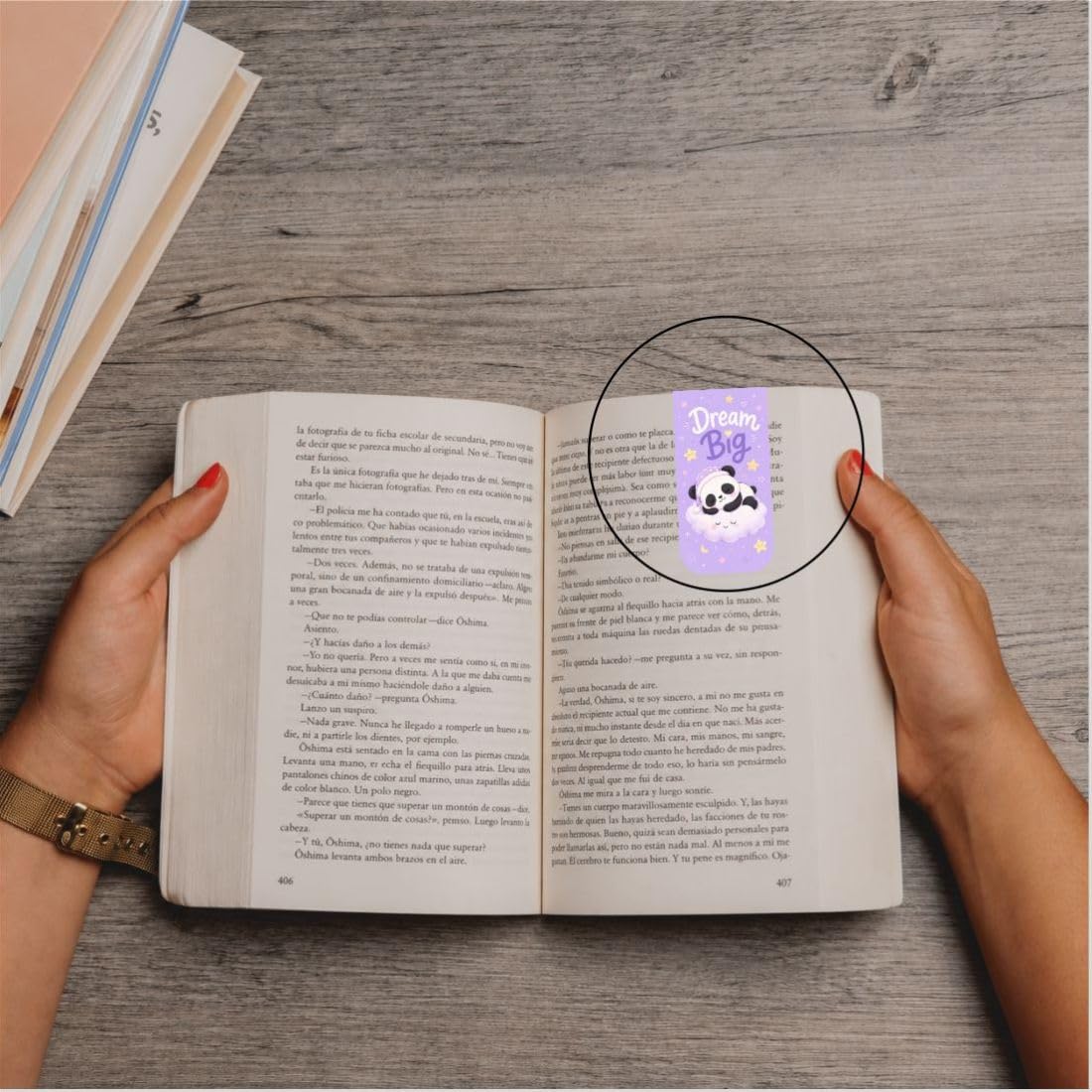 Zesta Panda New Magnetic Bookmarks – Set of 7 – image 7