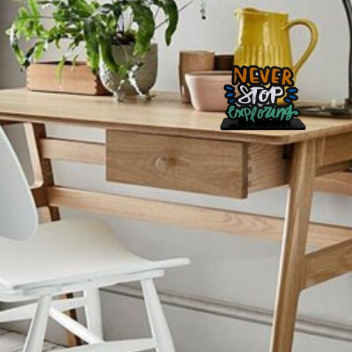 Never Stop Exploring Table Top Decor.