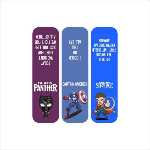 3D Avengers Magnetic Bookmark.