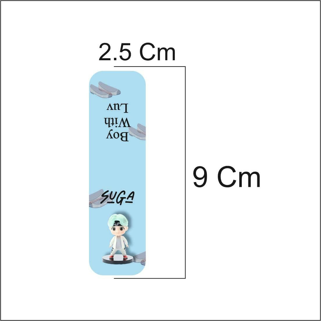 3D BTS Magnetic Bookmark.