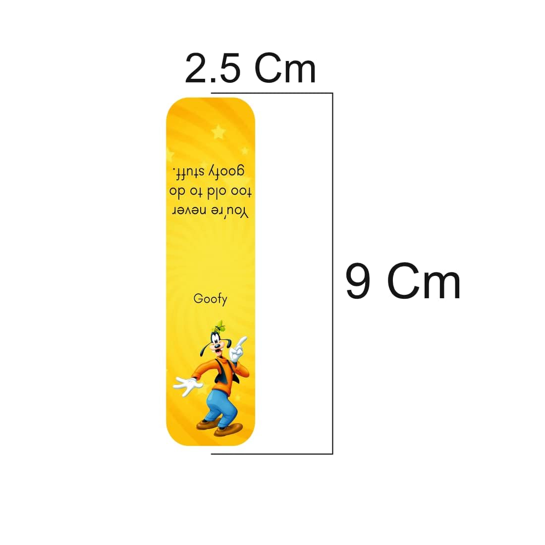 3D Micky Mouse Magnetic Bookmark.