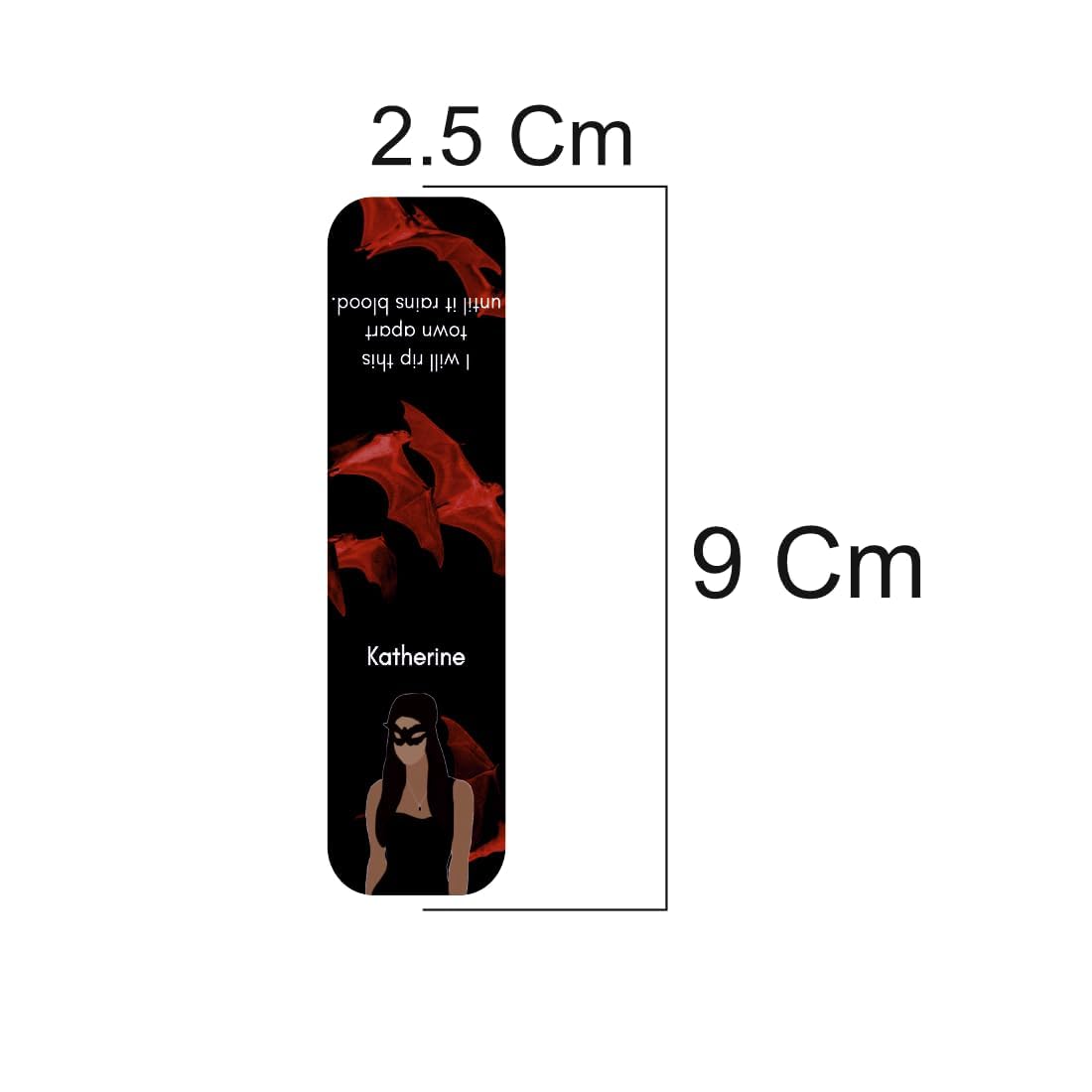 3D Vampire Diary Magnetic Bookmark.
