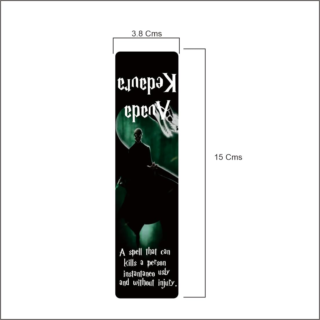3D Harry Potter Spell Magnetic Bookmark.