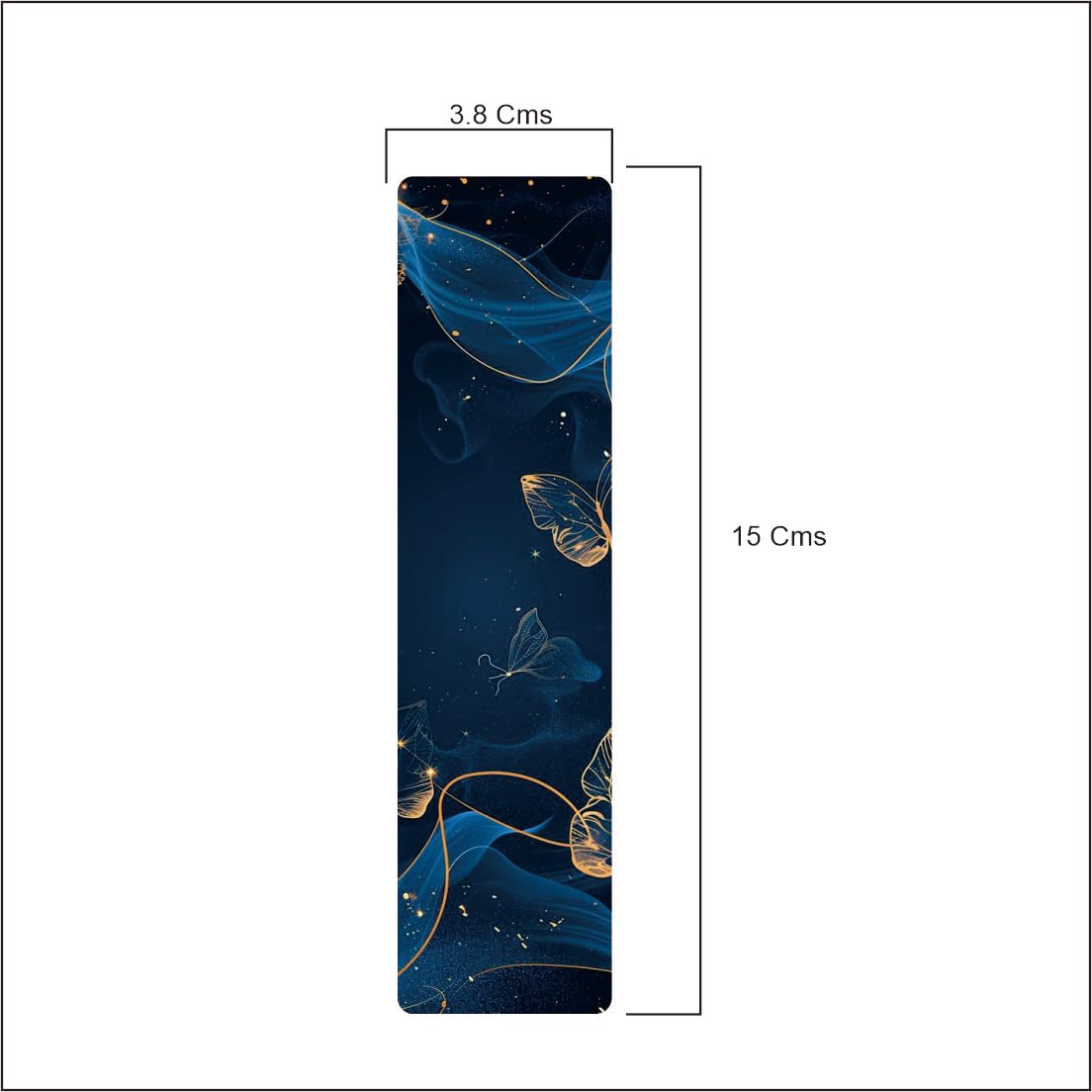 3D Abstract Magnetic Bookmark.