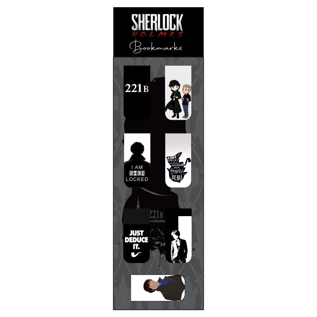 3D Sherlock Magnetic Bookmark.