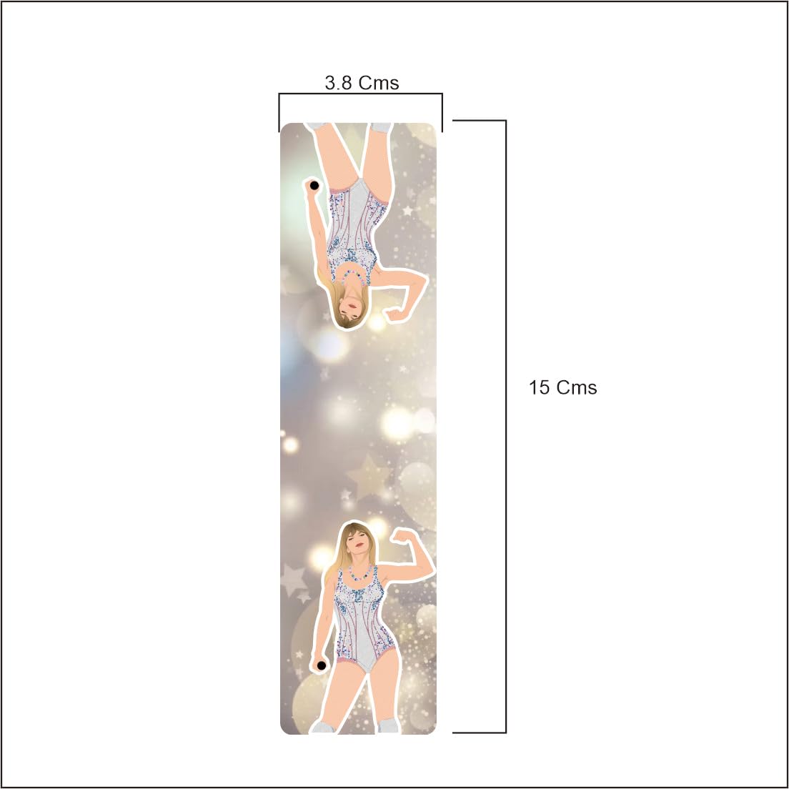 3D Taylor Swift Magnetic Bookmark.