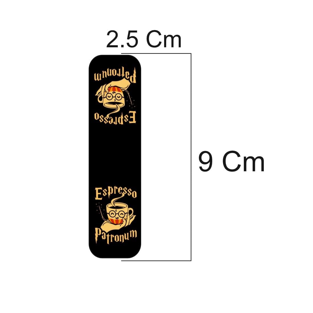 3D Harry Potter + Coffee Magnetic Bookmark.