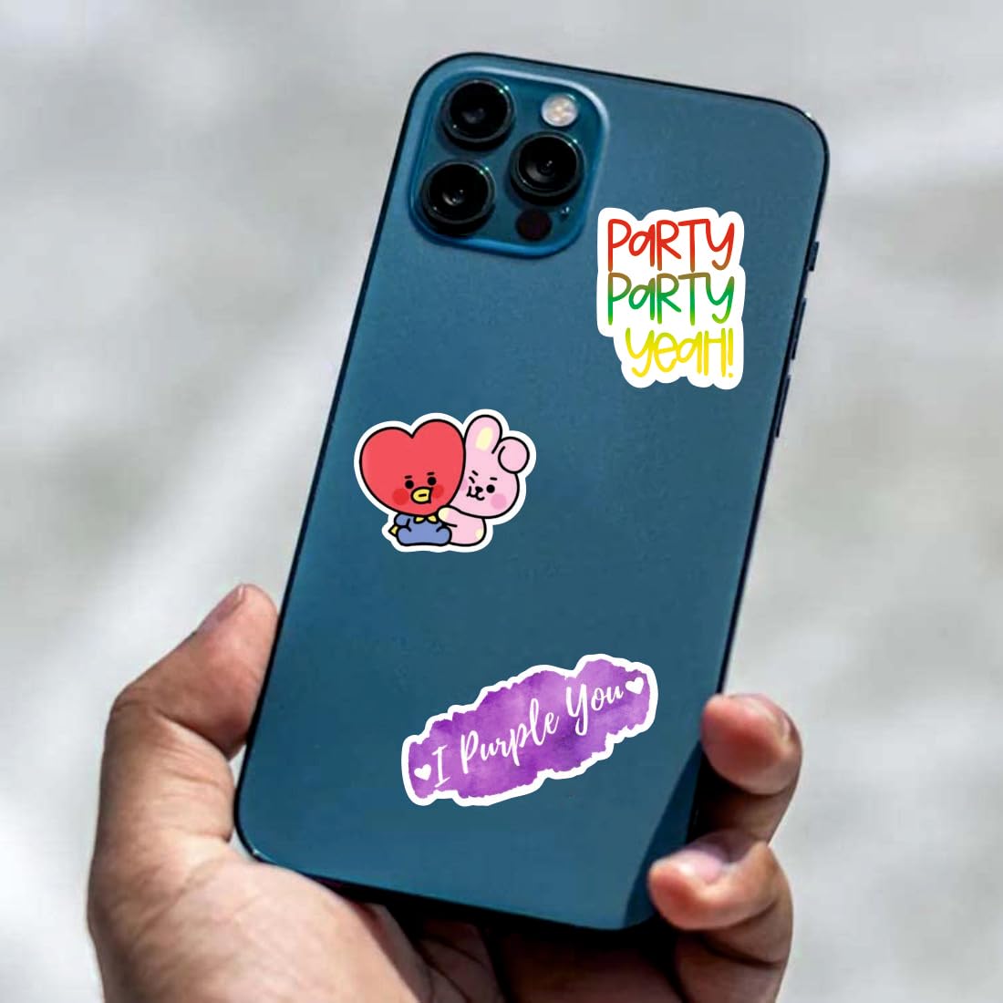 BTS Vinyl Waterproof Sticker (pack of 50).