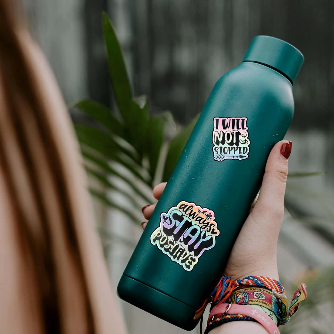 Motivational Vinyl Waterproof Sticker (pack of 15).