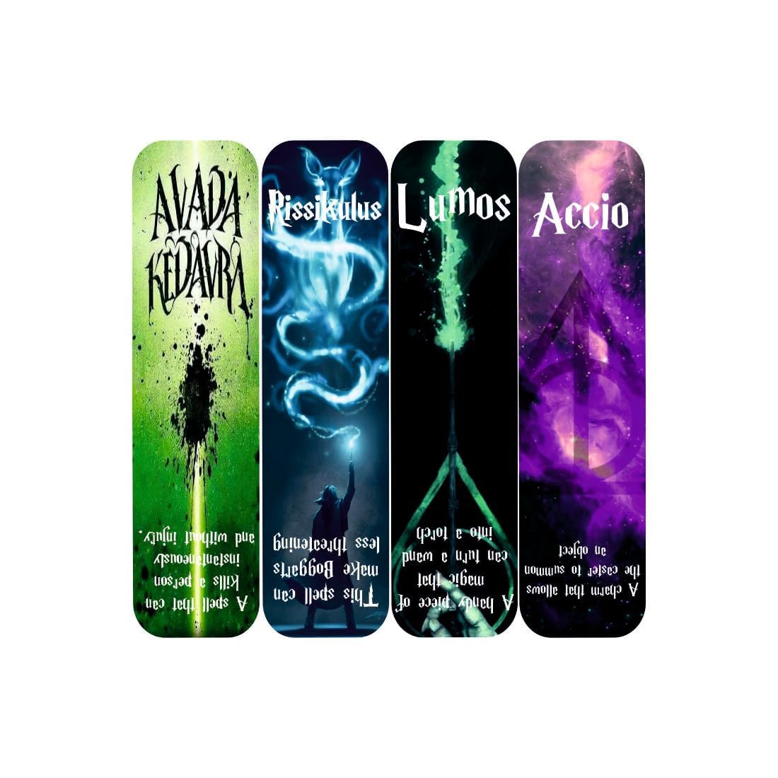 3D Harry Potter Spell Magnetic Bookmark.