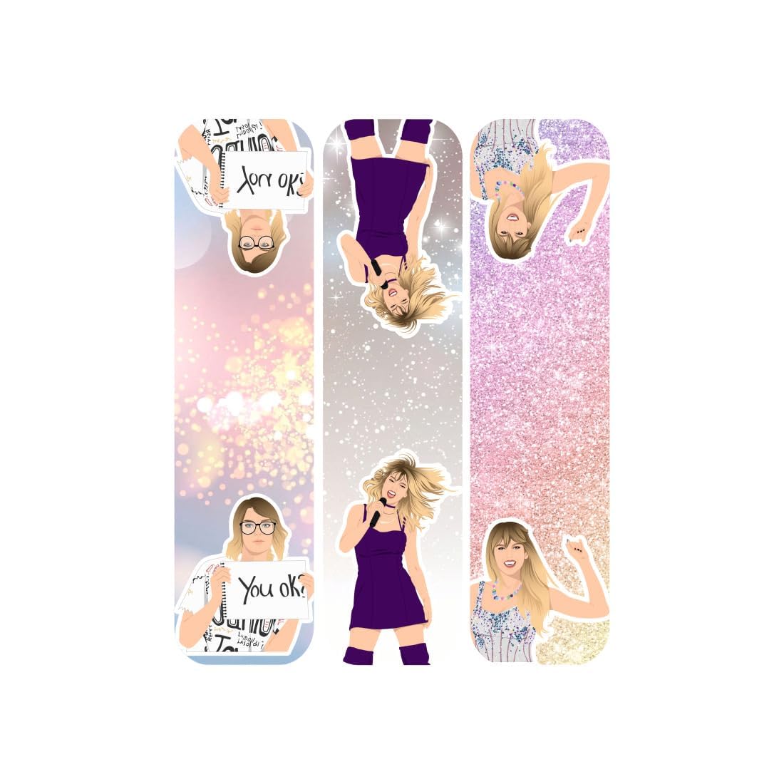 3D Taylor Swift Magnetic Bookmark.