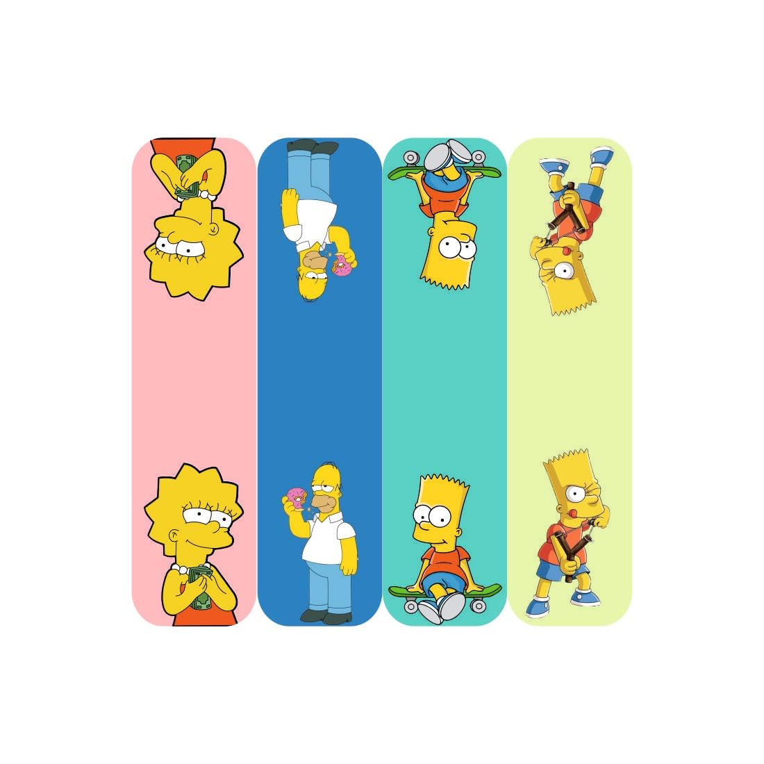3D Simsons Magnetic Bookmark.