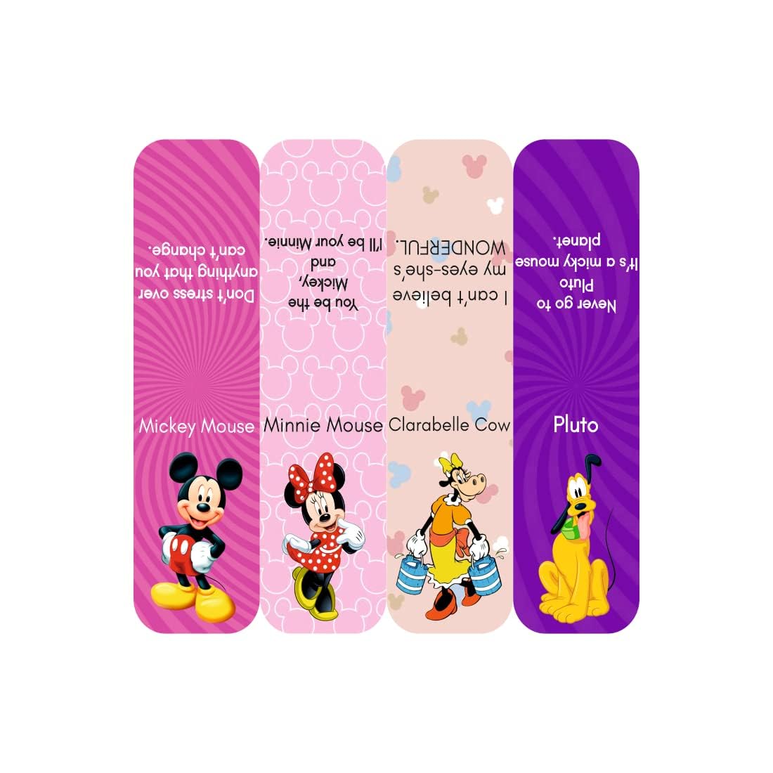 3D Micky Mouse Magnetic Bookmark.