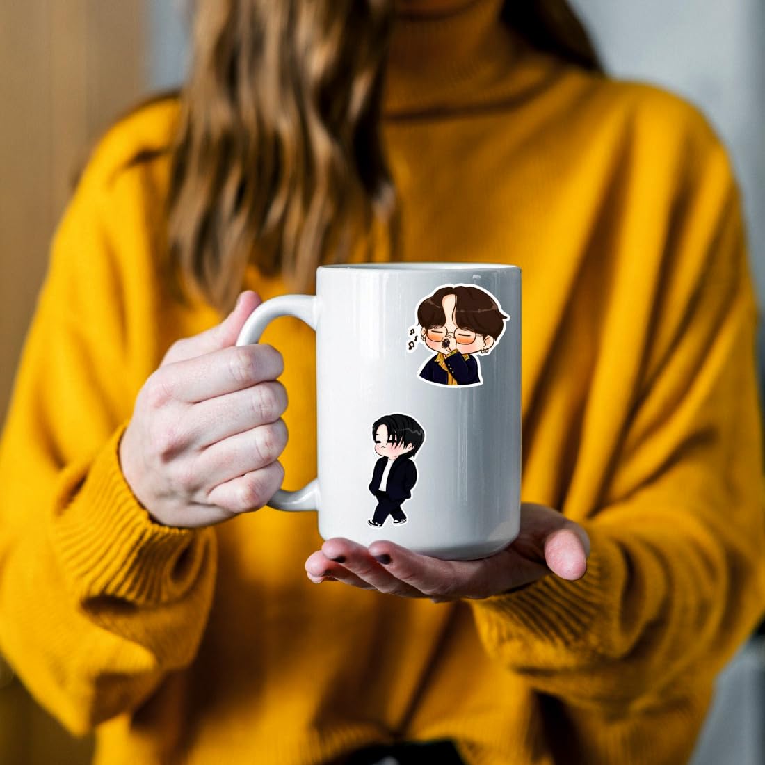 BTS Vinyl Waterproof Sticker (pack of 50).