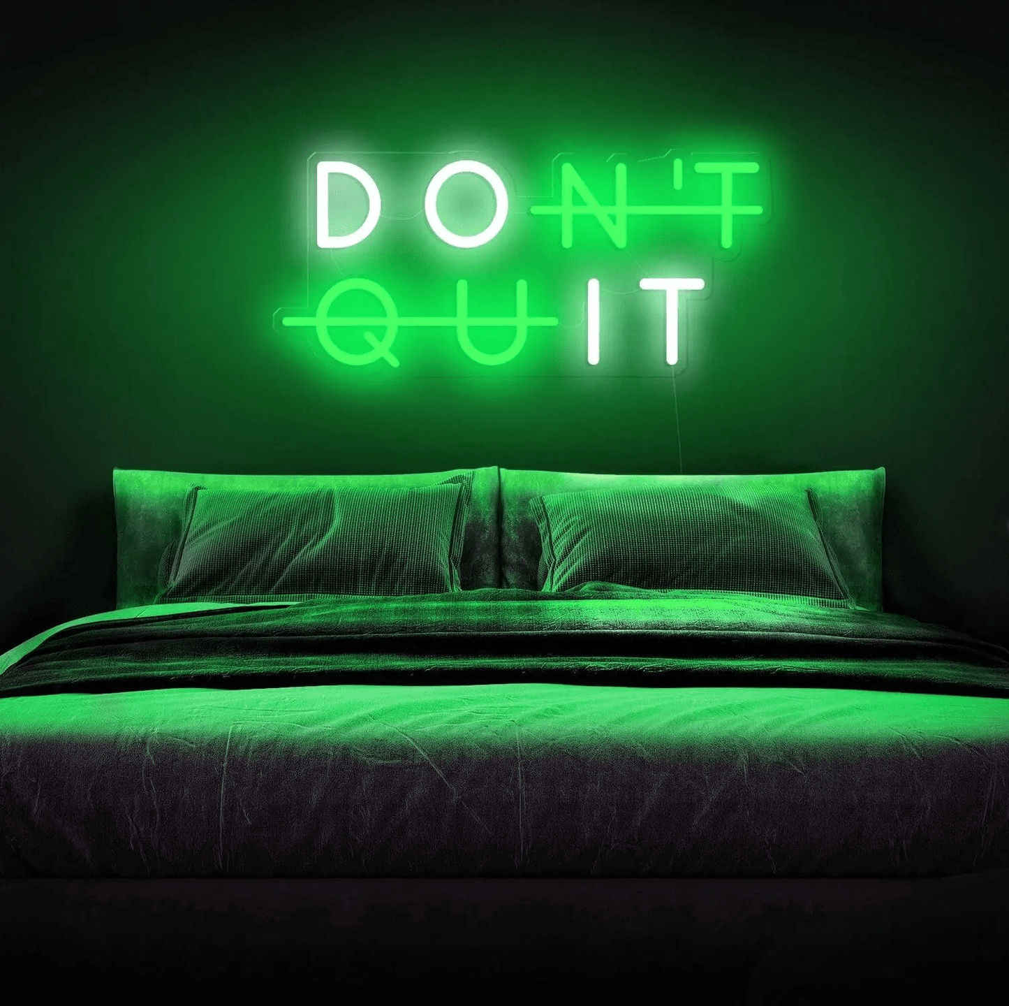 Don't Quit - LED Neon Quotes.