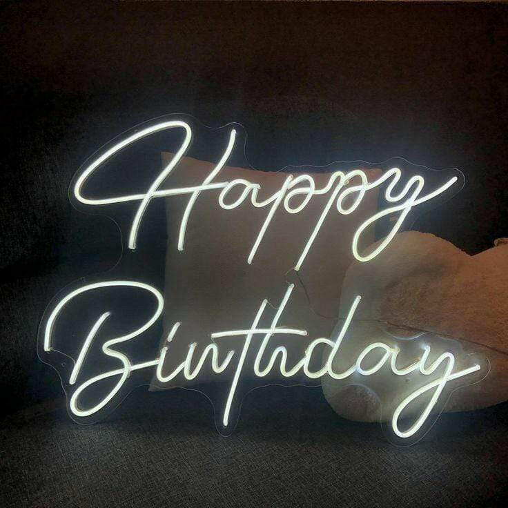 Happy Birthday Neon Light.