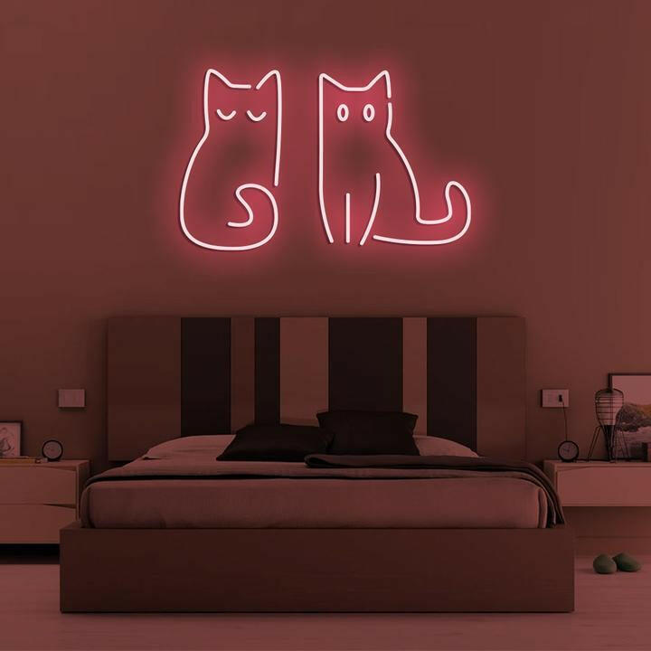 Kitty/Cat Custom Neon Light.