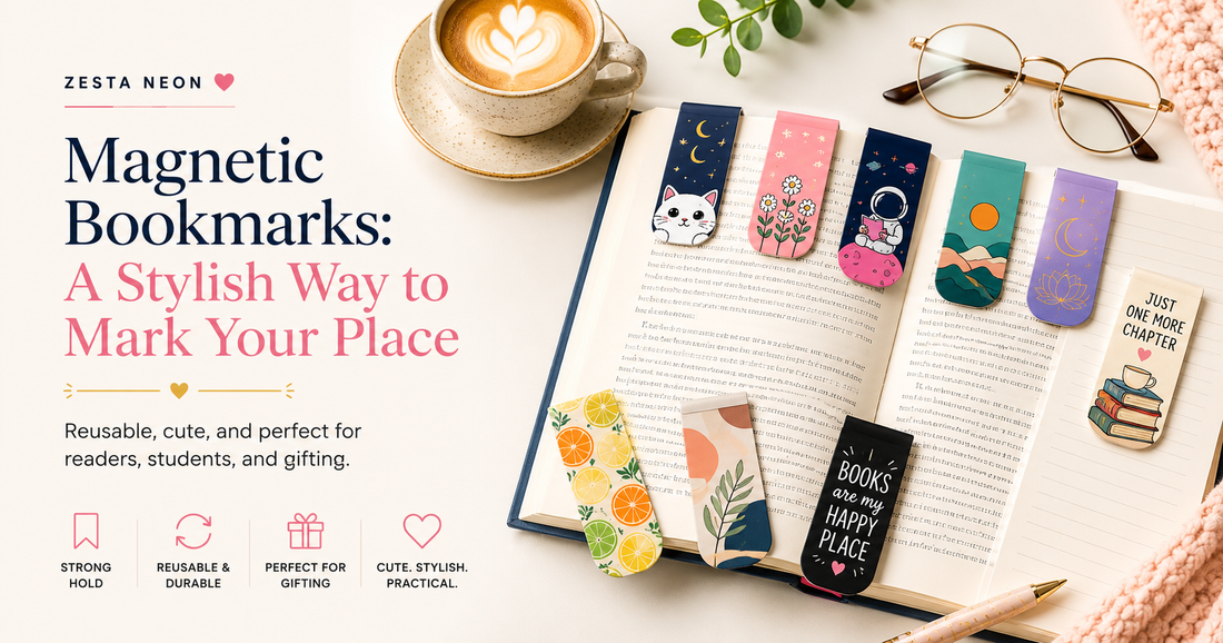 Magnetic Bookmarks: A Cute, Reusable & Practical Gift for Every Book Lover