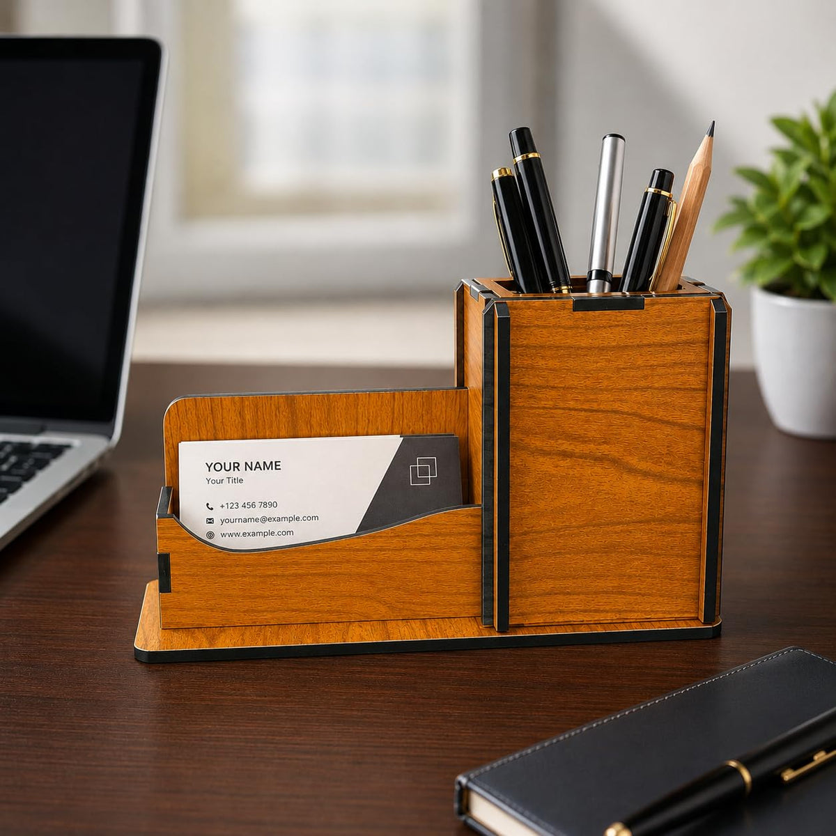 Zesta Card and Pen Holder – image 1