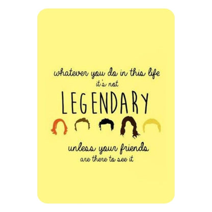 Zesta How I Met Your Mother – Design 2 self-adhesive MDF wooden wall hanging - image 1