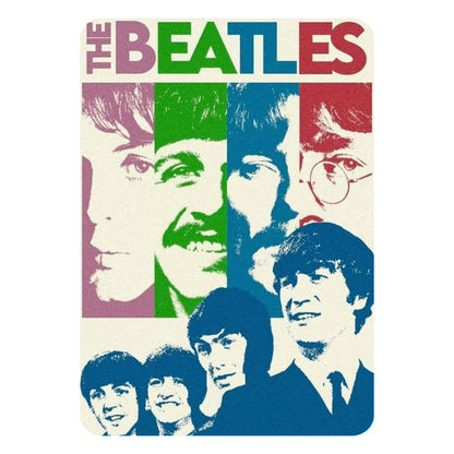 Zesta Beatles self-adhesive MDF wooden wall hanging - image 1