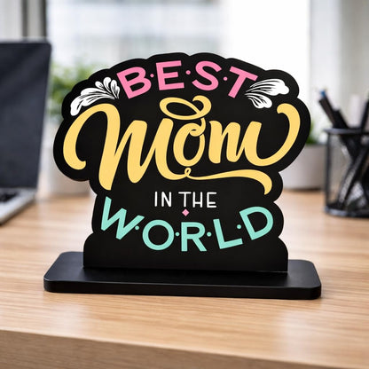Zesta Best Mom Wooden Table Top Decor – image 1