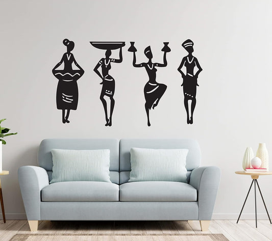 Zesta Indian Women MDF wooden wall hanging - image 1