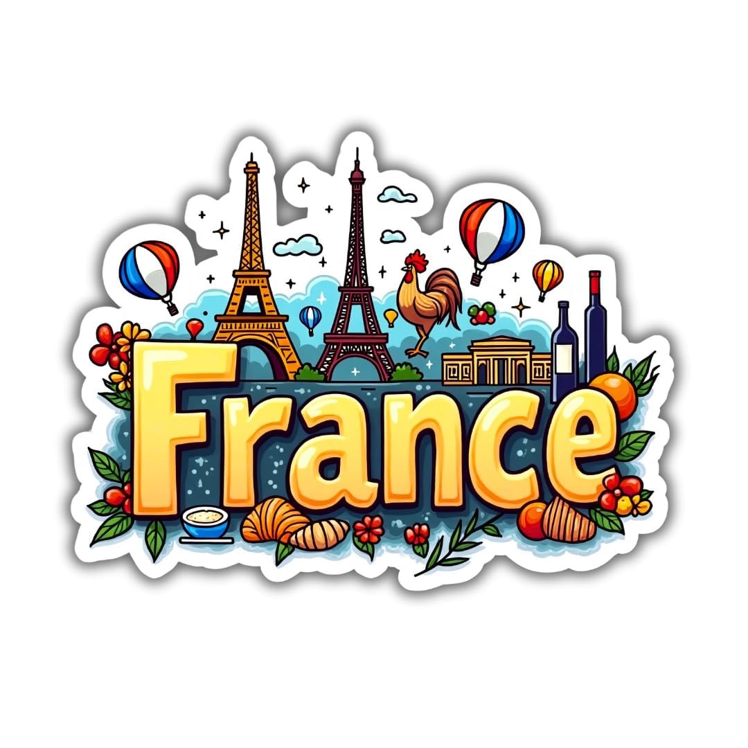 Zesta France wooden fridge magnet - image 1
