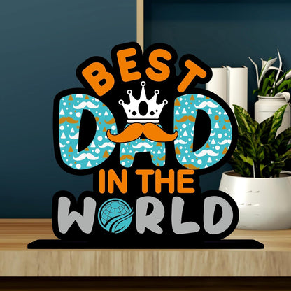 Zesta Best Dad Wooden Table Top Decor – image 1