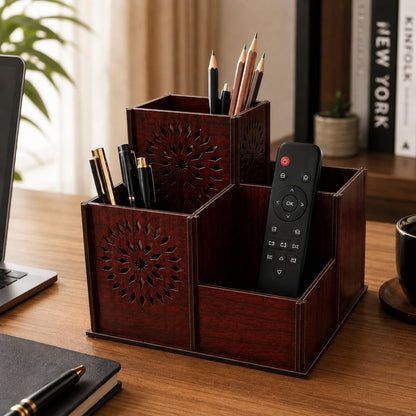 Zesta 4-Compartment Desk Organiser – image 5