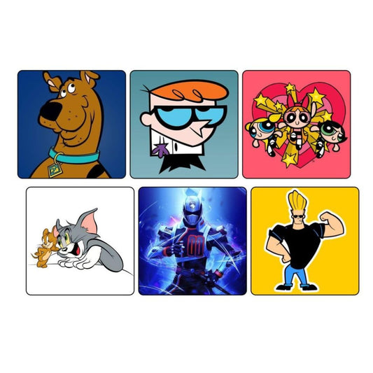 Zesta 90's Cartoon wooden fridge magnet - image 1