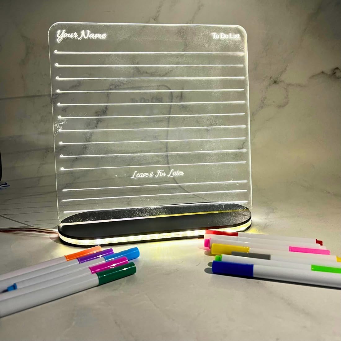 Zesta Custom Planner Personalised LED Name Lamp – image 1
