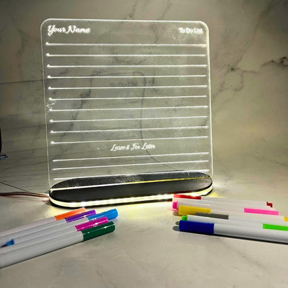 Zesta Custom Planner Personalised LED Name Lamp – image 1
