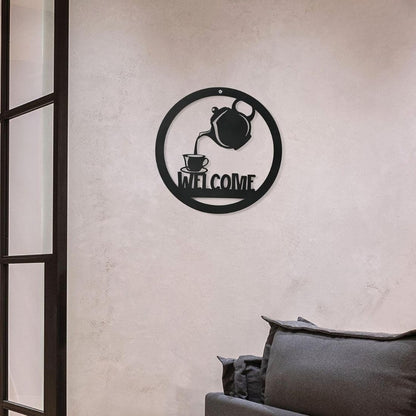 Zesta Welcome MDF wooden wall hanging - image 1