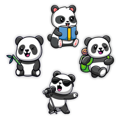 Zesta Panda wooden fridge magnet - image 1