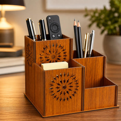 Zesta 4-Compartment Desk Organiser – image 2
