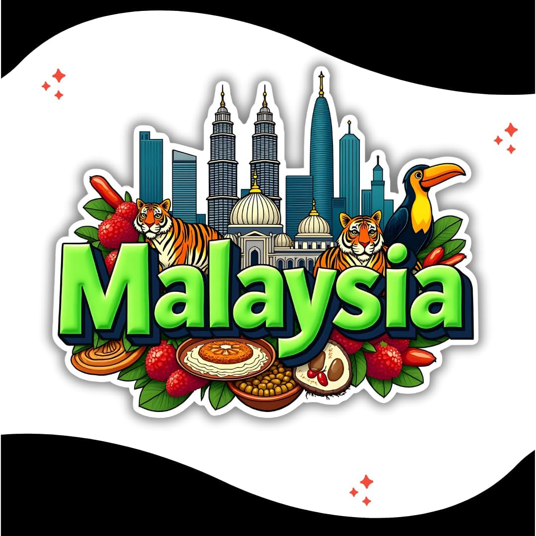 Zesta Malaysia wooden fridge magnet - image 2