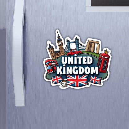 Zesta United Kingdom wooden fridge magnet - image 2