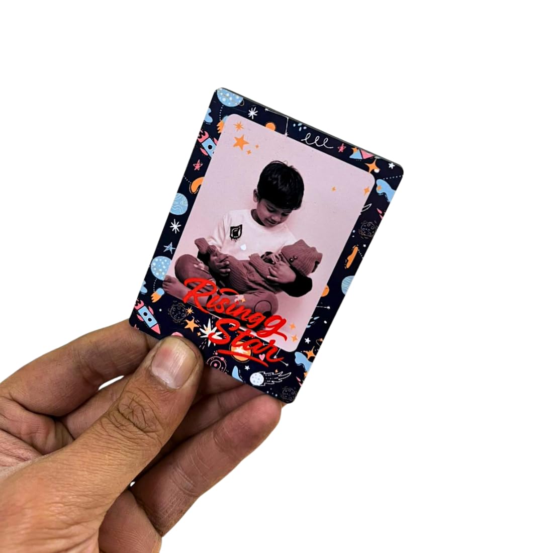 Zesta Rising Star personalised photo fridge magnet - image 2
