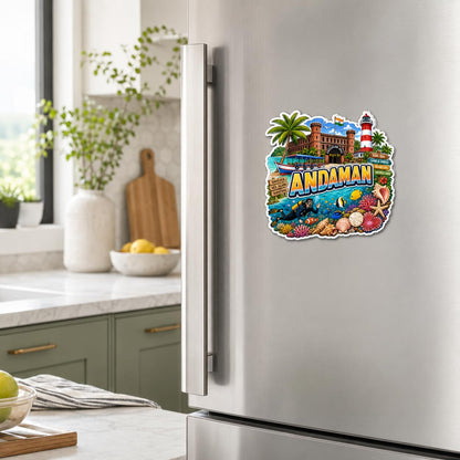 Zesta Andaman wooden fridge magnet - image 2