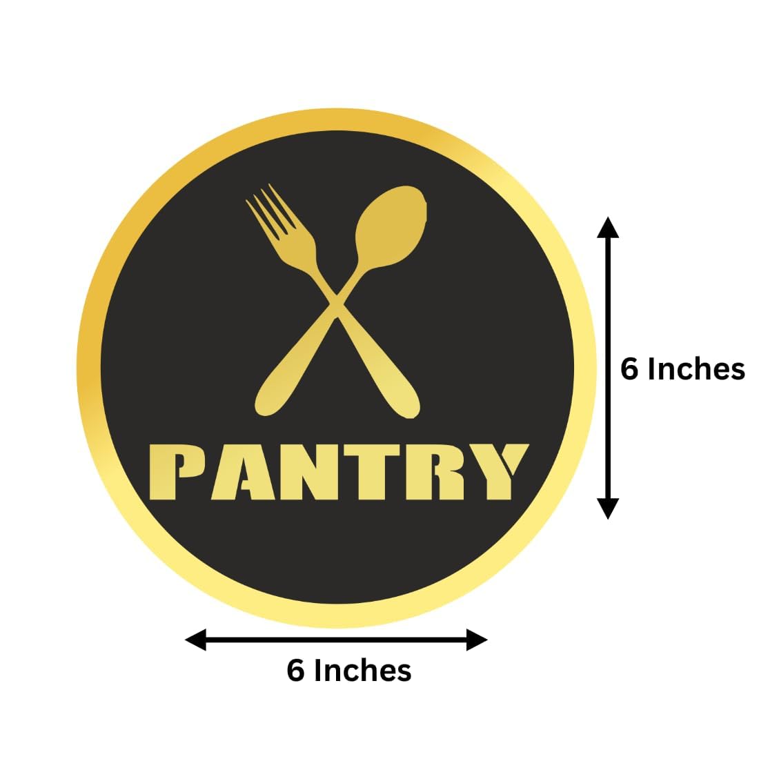 Zesta Pantry self-adhesive acrylic sign - image 2