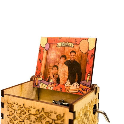 Zesta Birthday Personalised Photo Music Box – image 2