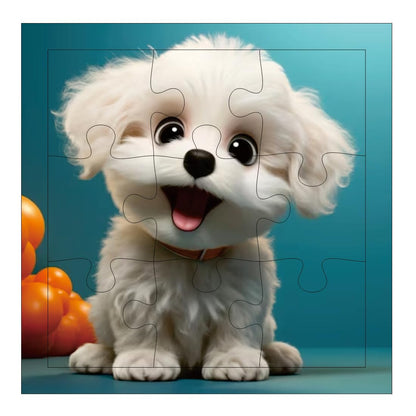 Otidge Dogs wooden jigsaw puzzles, pack of 4 - image 2