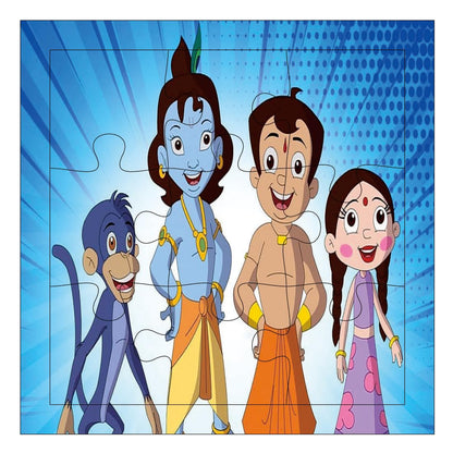 Otidge Chota Bheem wooden jigsaw puzzles, pack of 4 - image 2