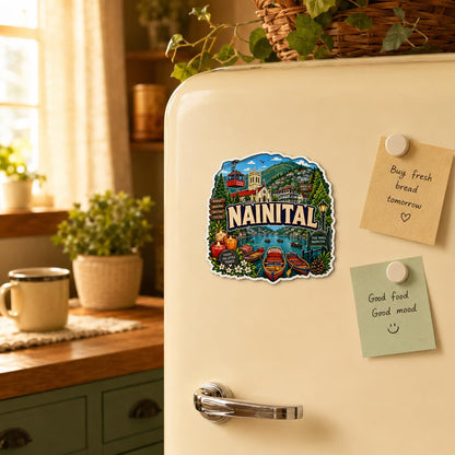 Zesta Nainital wooden fridge magnet - image 2