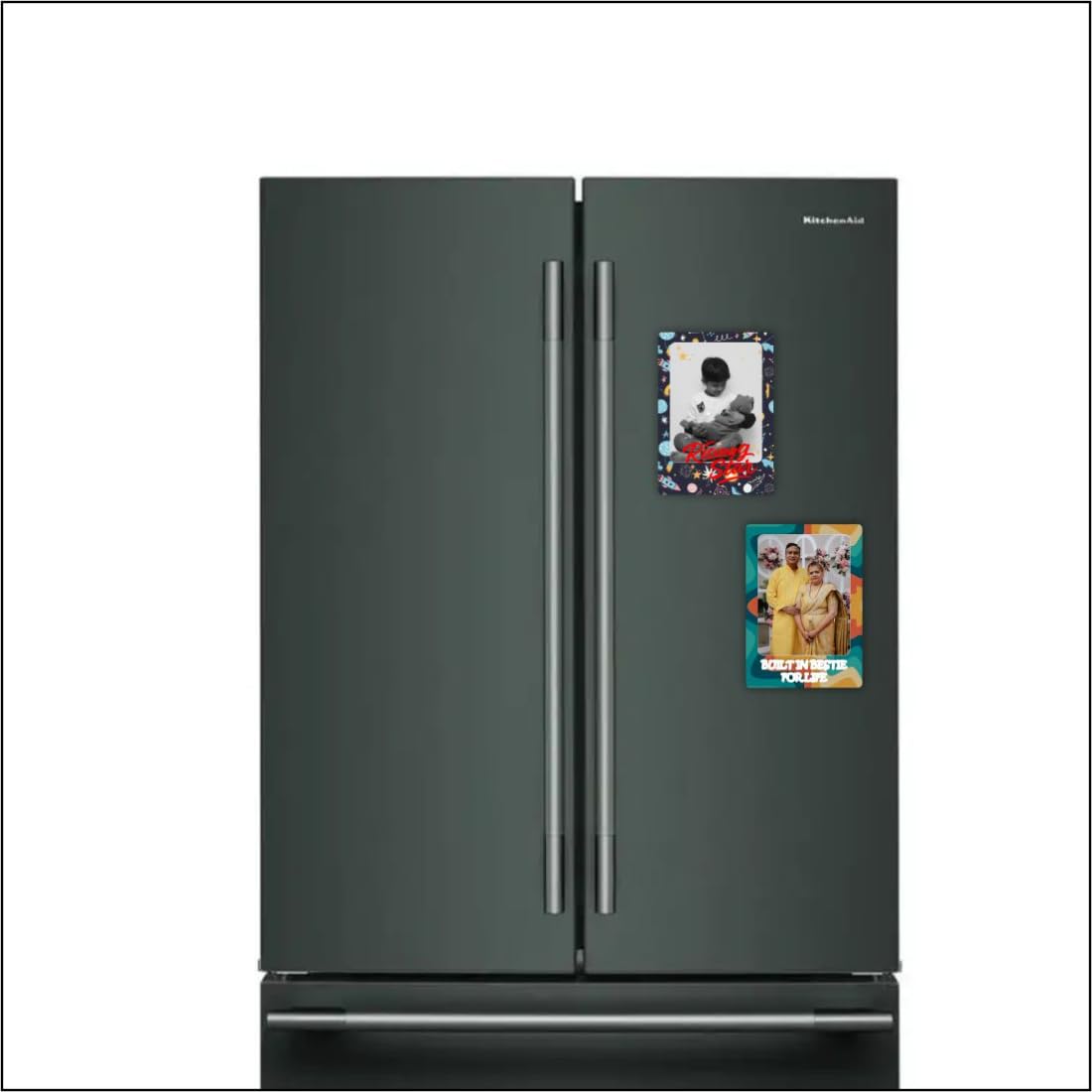 Zesta Best Mom personalised photo fridge magnet - image 2