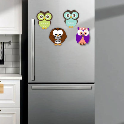 Zesta Owl wooden fridge magnet - image 2